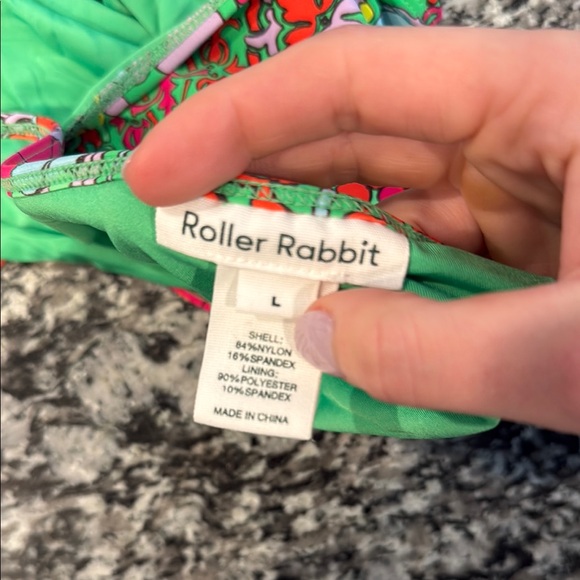 Roller Rabbit High-Waisted Bikini Bottom - Picture 4 of 4